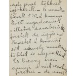 ca 1912 Lesznai Anna (1885-1966) költő, író, grafikus, iparművész, a Nyolcak vendégtagjának izgalmas autográf levele dr...