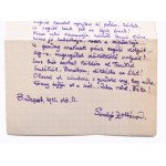 cca 1922 Somlyó Zoltán (1882-1937): Mózes itt öt könyvet adott vala régen, hogy a testvérek közt szent békesség legyen...