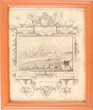 [Metszet, Buda ostroma] Sebastien Leclerc (1676-1763) - Jeremias Wolff (1663-1724): Le Siege de Bude (Buda ostroma)...