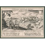 1626 Kanizsa korabeli rézmetszetű látképe Megjelent: D. Meissner: Thesaurus Philo-politicus . Frankfurt am Main...