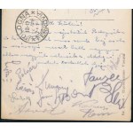 cca 1934 Bologna, Toldi (Tunigold) Géza (1909-1985) válogatott labdarúgó...