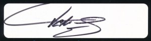 Talmácsi Gábor (1981-) gyorsasági motorversenyző aláírása reklám kártyán Signature of motorcycle racer Gábor Talmácsi ...