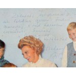1977 Szeleczky Zita (1915-1999) színésznő dedikációja bakelitlemez borítóján