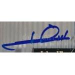Mario Andretti aláírása Mario Andretti egy amerikai autóversenyző-legenda, aki a Formula-1 világbajnoki címét (1978)...
