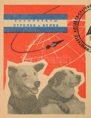 Jurij Alekszejevics Gagarin (1934-1968) szovjet űrhajós autográf aláírása alkalmi borítékon ...