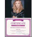 Natalie Dormer - A Trónok harca sztárja aláírása Natalie Dormer brit színésznő, aki a Trónok harca (Game of Thrones...