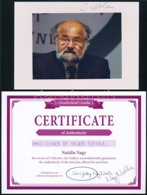 Erwin Neher (1944-) német biofizikus, orvostudományi Nobel...