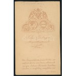 cca 1870 Friedrich Ehrbar (1827-1905) osztrák zongoragyáros, keményhátú fotó Gertinger bécsi műterméből, 10,5×6...