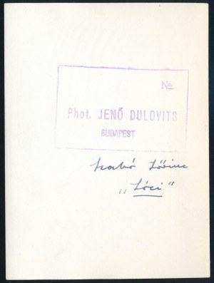 Dulovits Jenő (1903-1972): Szabó Lőrinc 