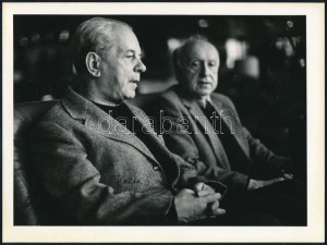 Balla Demeter (1931-2017): Major Máté (1904-1986) Kossuth-díjas építész, építészettörténész fotója, jelzett a fotón ...