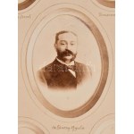 1899 A Budapesti Kir. Magyar Tudományegyetem Történelmi Seminariuma 1898-1899 tablófotója, rajta ismert személyekkel...