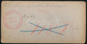 cca 1910 Miskolc, avasi pincelakás, sztereófotó, feliratozva, 9×17,5 cm