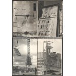 cca 1937-1953 Moszkva, Stalinka épületek építése, 18 db fotó, 11×17 cm / Stalin...