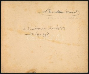 cca 1910 Kissármás (Sarmasu, Erdély) Kísérleti műtrágyagyár 8x11 cm fotó, paszpartuban, feliratozva...
