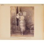 cca 1900 Konstantinápoly Galata híd / pincérnő Kétoldalas albumin fotók kartonon Sébah &amp...