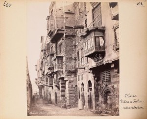 ca 1890 Adelphoi Zangaki: Egyiptom Kairó Tulon városrész / Arab asztalosok...