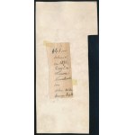 1871 Wiener Neustadtbahn tehermozdony, hátoldalon feliratozott fotó, 7×16 cm / locomotive