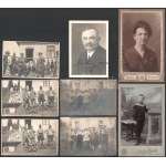 ca 1900-1930 Vadász témájú fotók, Martiny János erdélyi erdőmérnök anyaga, családi fotókkal. 15 db ca 1900...