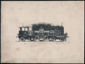 cca 1922-1924 Az olasz Societa Nicola Romeo di Saronno vállalat által gyártott FS Class E.333 típusú villamosmozdony ...