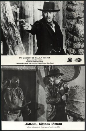 cca 1989 előtt készült WESTERN filmek egy-egy jelenete, 13 db vintage produkciós filmfotó (vitrinfotó, lobbyfotó...