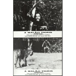 cca 1989 előtt készült, A Maláji Tigris- Sandokan  című olasz-francia-NSZK film jelenetei és szereplői...