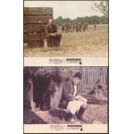 cca 1989 előtt készült, Magyarok című magyar film jelenetei és szereplői, 31 db vintage produkciós filmfotó ...