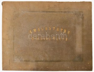 cca 1873-1880 Képek a Magas Tátrából. Fényképezte Divald Károly Eperjesről. Bilder der Hohen Tátra...