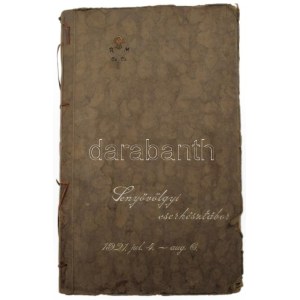1921 R[egnum] M[arianum] cs[erkész]cs[apat] Senyővölgyi cserkésztábor 1921. jul. 4. - aug. 6. fotóalbum...
