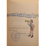 1946 Rákóczi raj. Turul örs. Beleska, 1946. júl. 11-24. Budapesti 5. sz. K.E.G. (Katolikus Egyetemi Gimnázium...