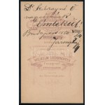 1880 Járossy Lajos (1853-1924), a debreceni 80. honvéd gyalogdandár hadnagya (későbbi alezredes...