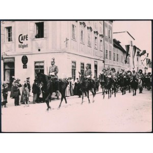 cca 1900-1910 Habsburg-Lotaringiai Ferenc Ferdinánd főherceg katonai (dragonyos...