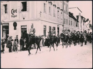 cca 1900-1910 Habsburg-Lotaringiai Ferenc Ferdinánd főherceg katonai (dragonyos...