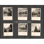 1940 Kolozsvár, erdélyi bevonulás, összesen 21 db fotó, rajtuk Horthy Miklós kormányzó attasékkal...