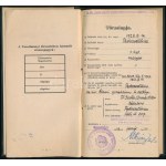 1943 Marosvásárhely, M. Kir. Csaba Királyfi Honvéd Gyorfegyvernemi Hadapródiskola tanulmányi értesítője...