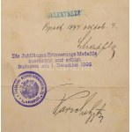1874-1906 Herpich Ferenc hajógépész bizonyítványai, okmányai, összesen 6 db, közte a Cs. és Kir...