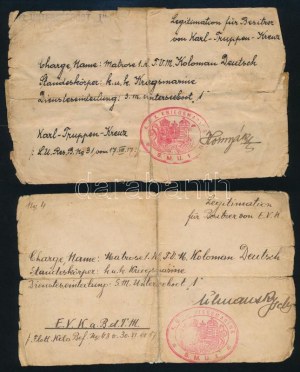 1917 Az Osztrák-Magyar Cs. és Kir. Haditengerészet (K. u. k. Kriegsmarine) SM U-1 (Unterseeboot I...