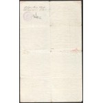 1918 Dunai Flottila. S.M.S. Tulln matrózának szóló nyílt parancs Brailába Budapestről Odesszán keresztül...