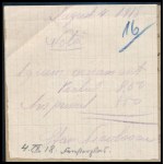 1918 Dunai Flottila. S.M. Spitalschiff Erzherzog Franz Ferdinand Hivatalos elismervény...