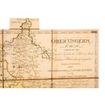 1803 - Magyarország és Erdély Ritka rézmetszetű határszínezett térképe ( Szabolcs, Heves, Bihar, Arad, Csanád...