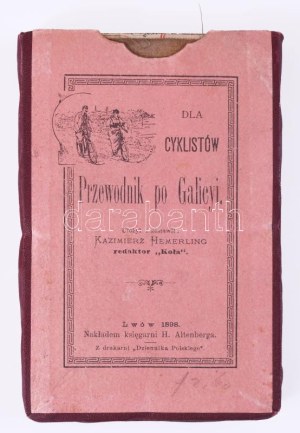 [ca 1900 Galicia és Bukovina lengyel kiadású térképe] Mapa Galicyi i Bukowiny. Inzyniera S. Kornmana. Lwow, Altenberga...