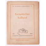 1941 Wehrmacht Europaischen Russland. Nur für den Gebrauch innerhalb der Wehrmacht. Katonai térkép...