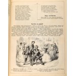 1858 Az Üstökös Huoristico-belletristicus hetilap első évfolyama egybe kötve, teljes