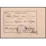 1889-1890 A Müncheni Magyar Egylet alapszabályai. (Alapittatott 1886. november hó 13-án.) Pécs, 1889, Lyceumi-ny. ...