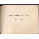 1899 Mechwart András jubileumára készített képes kiadvány, foltos, ceruzás aláhúzással