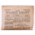 1919 Bp., A Budapesti Közlöny 72. száma, román cenzúrával