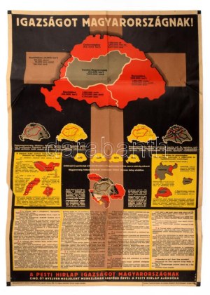 1920 Igazságot Magyarországnak! A Pesti Hírlap Igazságot Magyarországnak című...