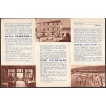 cca 1920-1940 Utazási prospektus - Hotel Frankopan, Aleksandrovo, Jugoszlávia