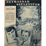 1939-1940 Hunnia Filmgyár Rt. filmkatalógus, félvászon kötés, kissé kopottas állapotban