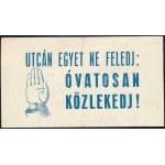 1955 Belépőjegy a Népstadionba az Ausztira-Magyar football-mérkőzésre Alkalmi bélyegzésekkel ...