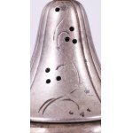 Georg Jensen ezüst (Ag) sószóró jelzett 20,19 g 4,5 cm